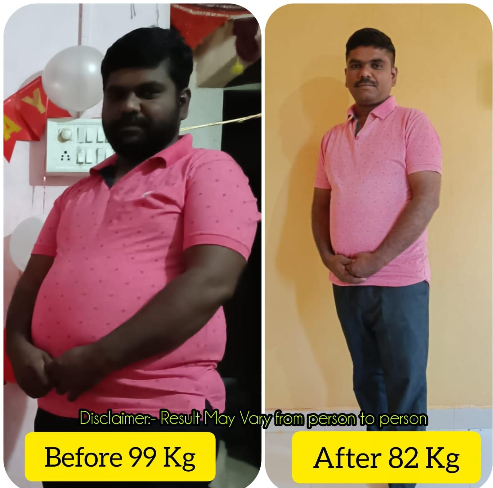 Weight Loss Result